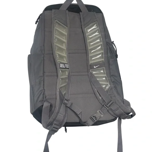 Nike Gray and Orange EYBL Elite Hoops Athletic Backpack - Picture 2 of 13